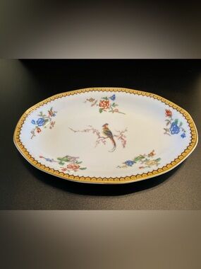 Theodore Haviland Limoges “Eden” Porcelain Relish Dish